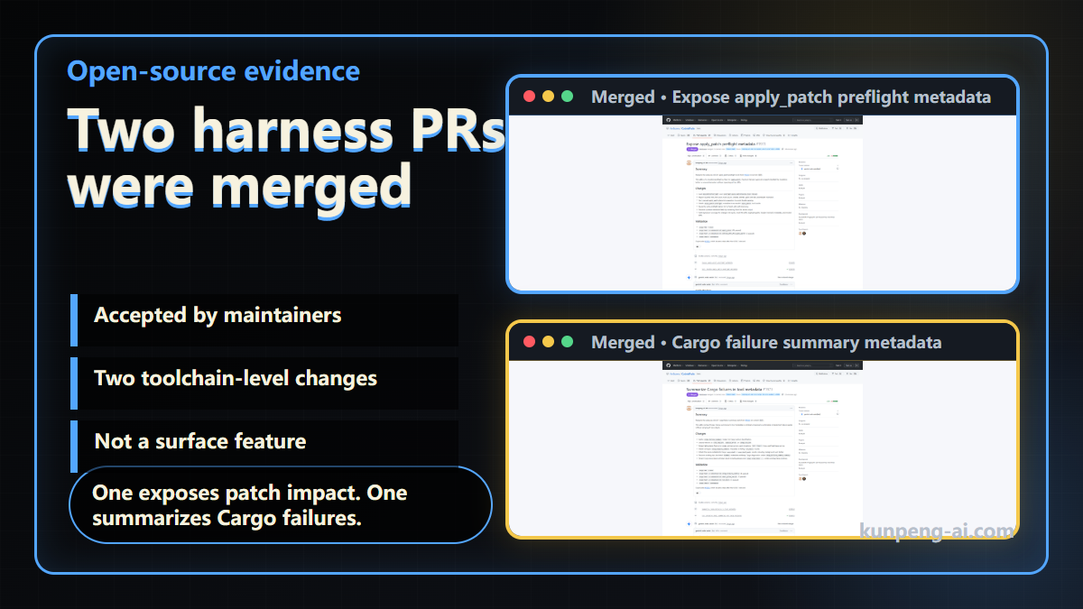 Two merged CodeWhale PRs