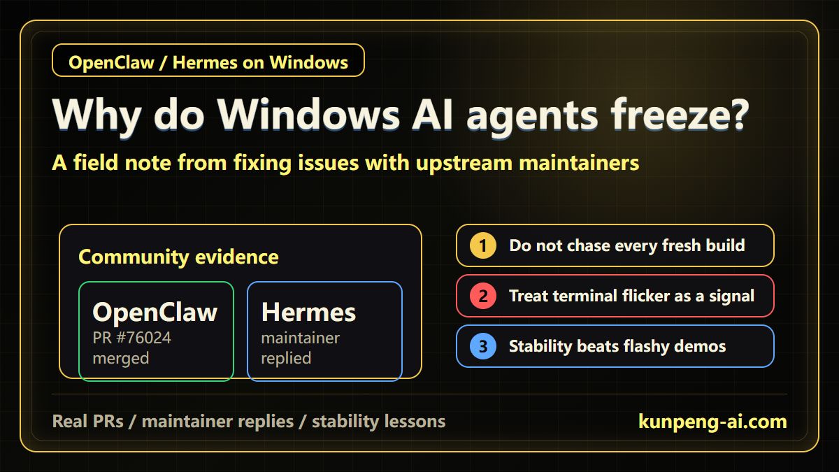 Cover: Windows agents really do get stuck